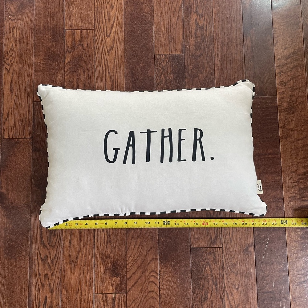 Gather pillow
